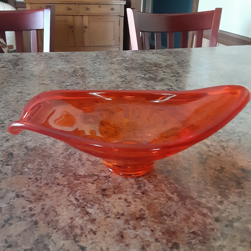 Beautiful MCM Viking glass